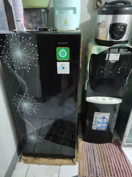 Kulkas Sharp SJX 167 1 Pintu + Dispenser Cosmos Galon Bawah
