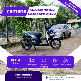 Yamaha Mio M3 125cc Bluecore Tahun 2022 pajak Hidup