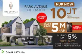 RUMAH BERGAYA CALIFORNIA ALA ARTIS HOLLYWOOD DI THE SONOMA DIAN ISTANA