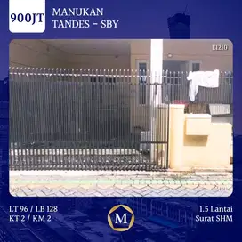 Rumah Manukan Tandes dkt Sambikerep Darmo Balongsari Sukomanunggal