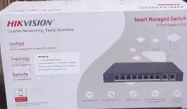 SWITCH POE HIKVISION DS-3E1510P-EI/M SMART MANAGE SWITCH