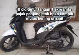 Honda beat F1 2016 esp stater halus cw asli putih hitam B dki timur