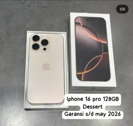 IPHONE 16 PRO 128GB DESSERT (S/D MAY 2026)