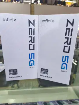 Infinix zero 5G 8/256 resmi segel