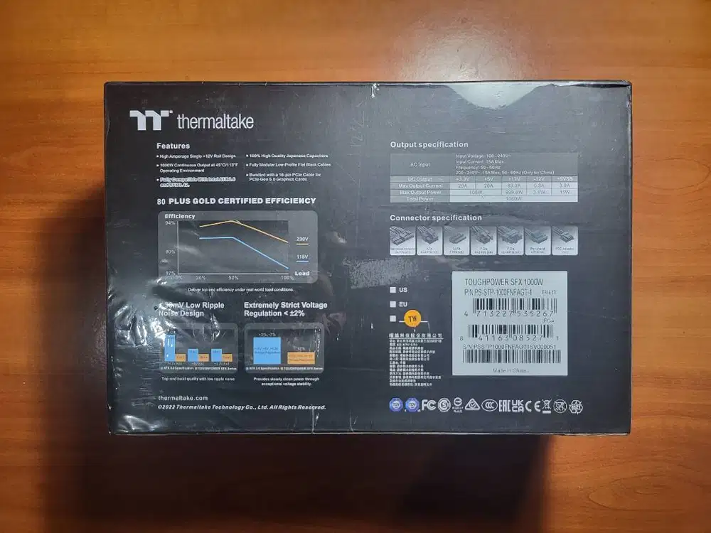 [NEW] Thermaltake TOUGHPOWER SFX 100W 80+ Gold ATX3.0 PCIe 5.0