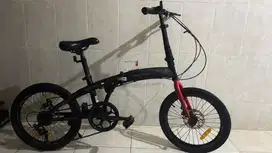 Sepada lipat / Folding bike Odessy LP 16 inch PHYTON 7 speed