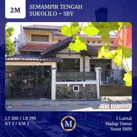 Rumah Semampir Tengah Sukolilo dkt Semolowaru Nginden Tenggilis MERR