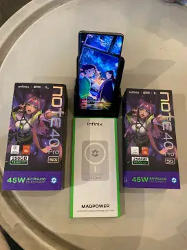 di jual hp infinix not 40pro+5G