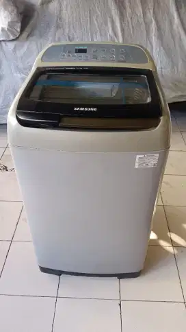Mesin cuci top loading samsung kapasitas 8.5 kg normal dan siap pakai