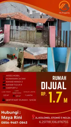 di jual murah Rmh Kos2an 9 Kmr