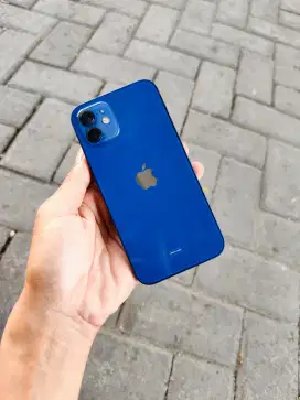 iPhone 12 Blue 128Gb iBix Fullset Ori