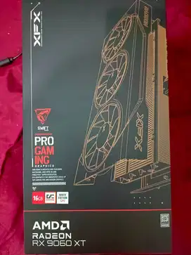 VGA XFX RX 9060 XT SWIFT White Triple Fan 16GB OC GDDR6