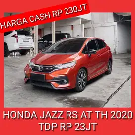 [TDP RP 23JT]HONDA JAZZ RS AT TH 2020 KM 77RB