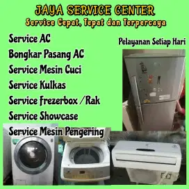 Service Mesin Cuci Bongkar Pasang AC Servis AC Kulkas Frezerbox Pakal