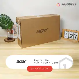 NEW ACER Aspire Lite AL14-32P-C86S.
INTEL N150 (4 CPUs) 8/512