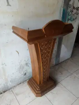 Mimbar Masjid  & Meja Podium untuk Kantor