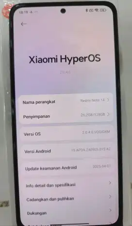 Xiaomi REDMI NOTE 14