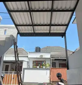 Kanopi atap alderon