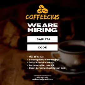 Loker buat cook dan barista