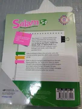 Jual Buku Salam Madrasah Kelas 1