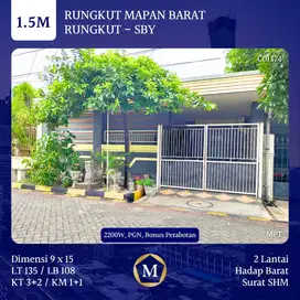 Rumah Rungkut Mapan Barat dkt Gununganyar Medokan UPN Purimas MERR