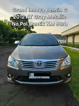 TOYOTA Grand Innova G Bensin 2012 AT