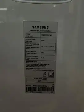 AIR purifier pemurni udara merek samsung
