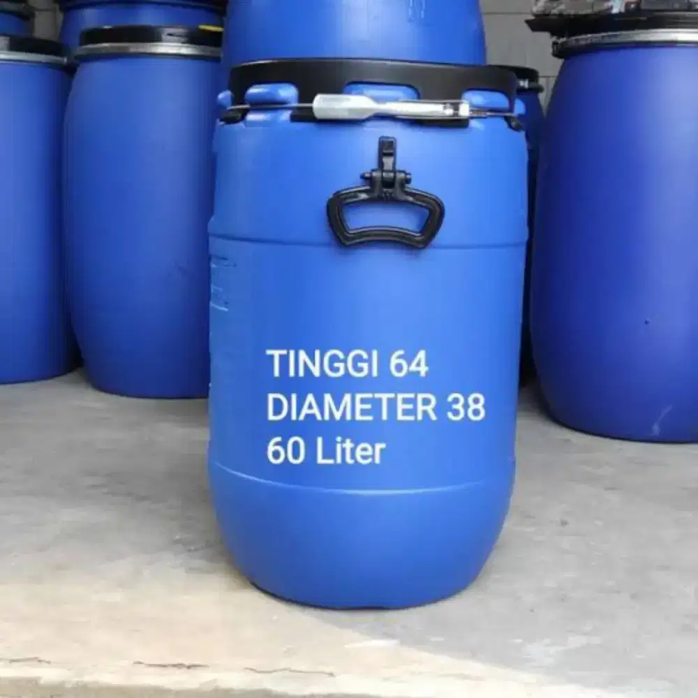 Drum sampah plastik