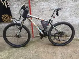 Sepeda Gunung MTB Element, full restorasi, size 27