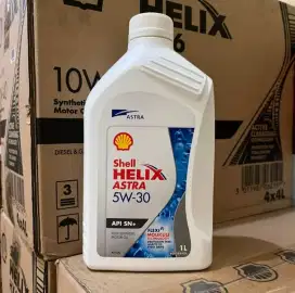 SHELL HELIX ASTRA 5W-30 API SN+1L Original Engine Oil OLI MOBIL