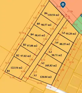 Tanah di jual purwokerto barat Deket stasiun