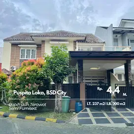 DIJUAL RUMAH CANTIK PUSPITA LOKA, BSD CITY