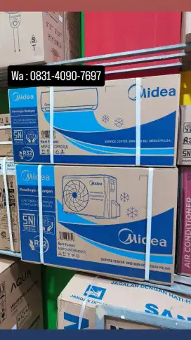 AC Midea 1/2 PK promo terbatas bisa kredit