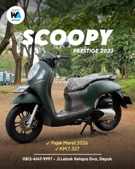 Cash/Kredit Honda Scoopy Prestige Tahun 2023