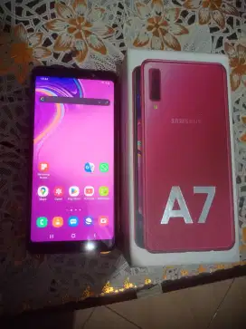 Samsung A7 warna pink 4/64