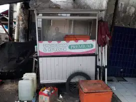 Gerobak es teler salad buah