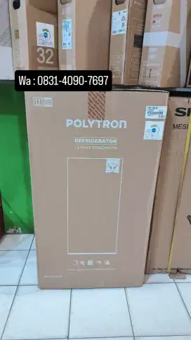 Kulkas Polytron 1 Pintu Promo terbatas bisa kredit