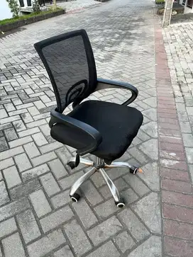 Kursi Kantor Sandaran Jaring Putar Hidrolik