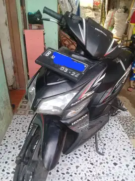 Jual Motor Vario Tahun 2014 SS komplit Flat B Depok