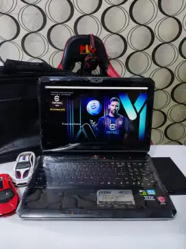 MSI GT60 Core i7 RAM 20GB SSD+HDD VGA Nvidia GTX Siap Gaming