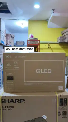 TCL GOOGLE TV 32INCH QLED PROMO TERBATAS