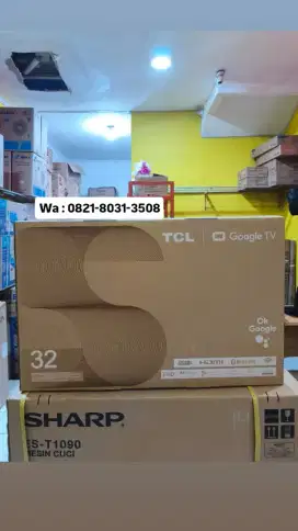 TCL GOOGLE TV 32INCH G9 STOK TERBATAS