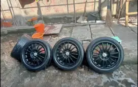 Velg r16 berikut ban nya