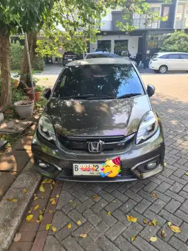 Honda brio rs automatic tahun 2016 abu abu