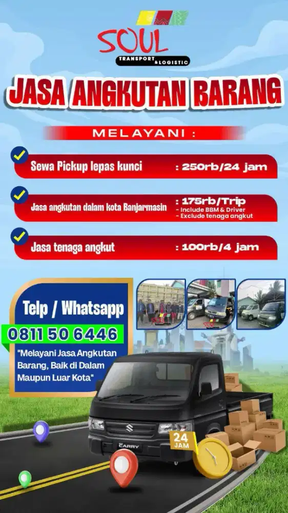 Pick Up - rental dan jasa angkutan