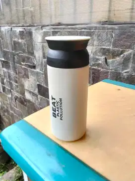 Tumbler kecil hitam putih / merah nego
