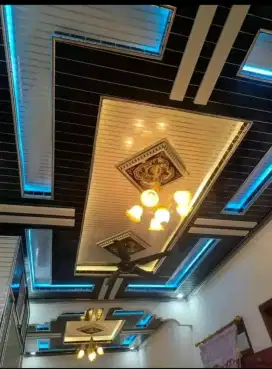Plafon pvc dan interior rumah