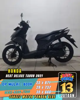 HONDA BEAT DELUXE TAHUN 2021 DP 800 RIBU