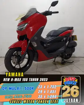 DP 500 RIBU YAMAHA ALLNEW NMAX 155 TAHUN 2023 FREE SERVIS