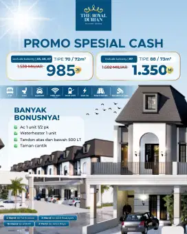 RUMAH BARU MEWAH DURIAN BANYUMANIK